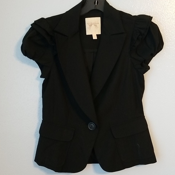Anthropologie Bow and Arrow fitted blazer - Picture 2 of 5